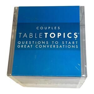 TableTopics Couples Conversation Card Game New Sealed Date Night Questions Set